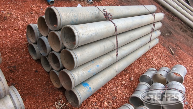 8"x10' aluminum pipe